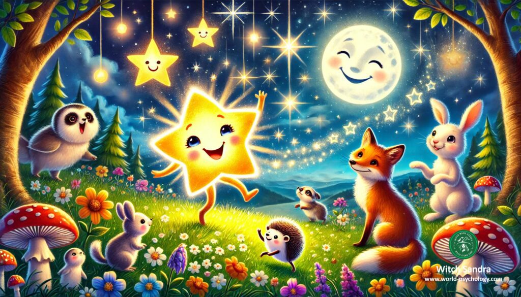 Kaip žvaigždutė ieškojo draugų 1 | Raganos Sandros pasakos