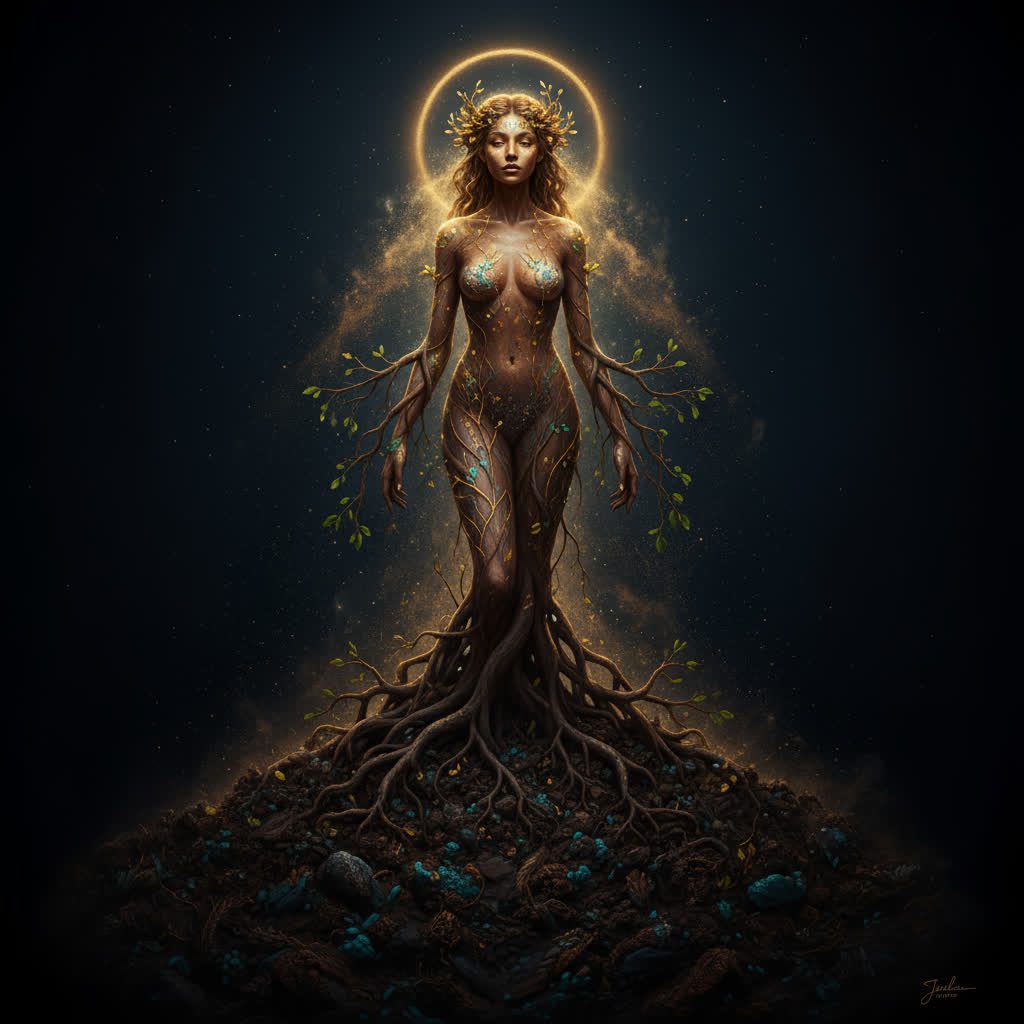 Jord — tai gyvoji žemė, iš kurios gimsta forma