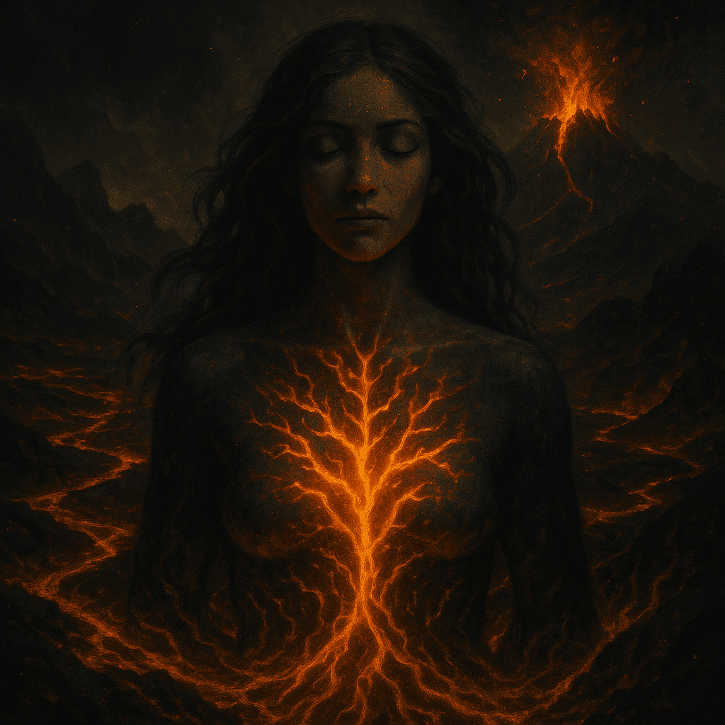 Kaip vidinis žmogaus ugnis susijusi su magmine Jord jėga