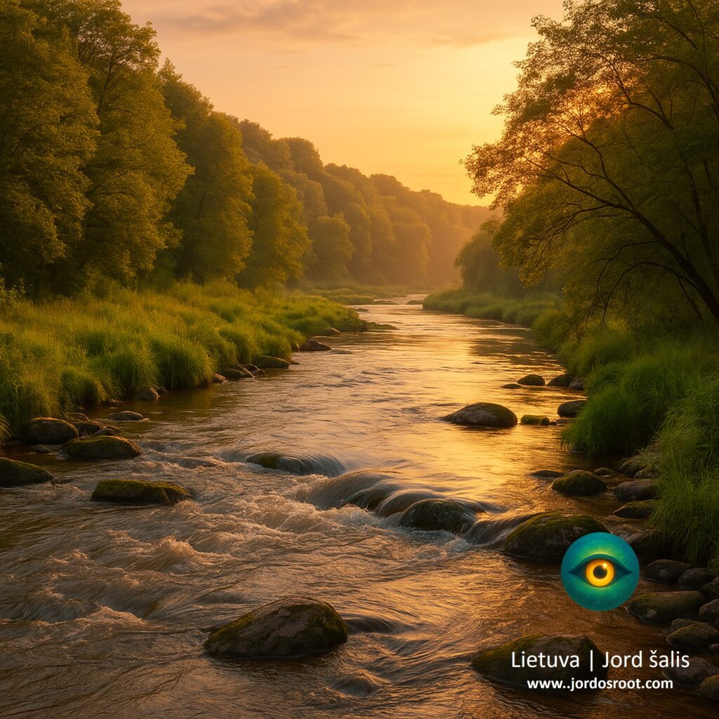 Kaip upė randa kelią apie tekėjimą ir pasitikėjimą