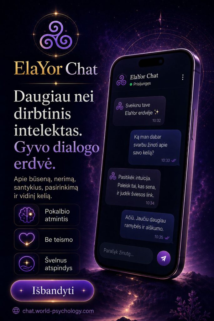 Nežinau, ko noriu iš gyvenimo: kaip suprasti save su ElaYor?